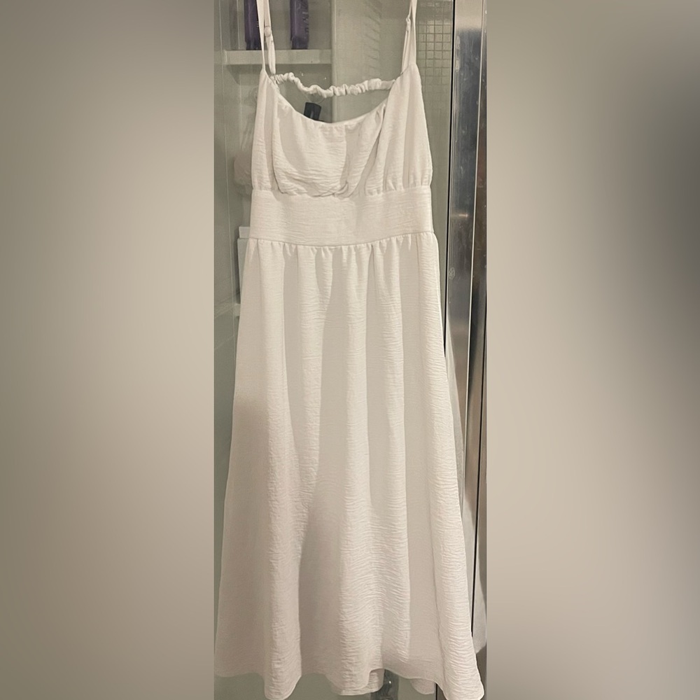 Altar'd State white maxi dress